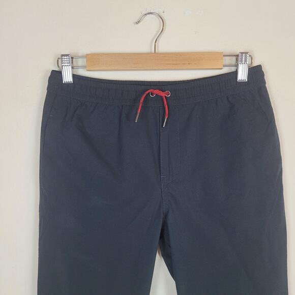 Polo Ralph Lauren Pants Youth Large 14-16 Black Elastic Waist Stretch Drawstring - Picture 2 of 8